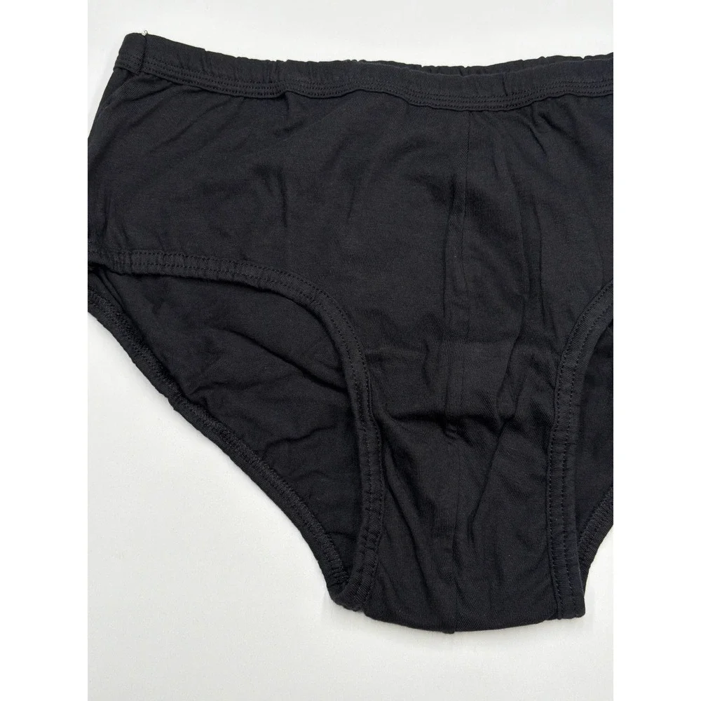 Jockey Elance 1 Poco Briefs Black Mens‎ Underwear Size XL